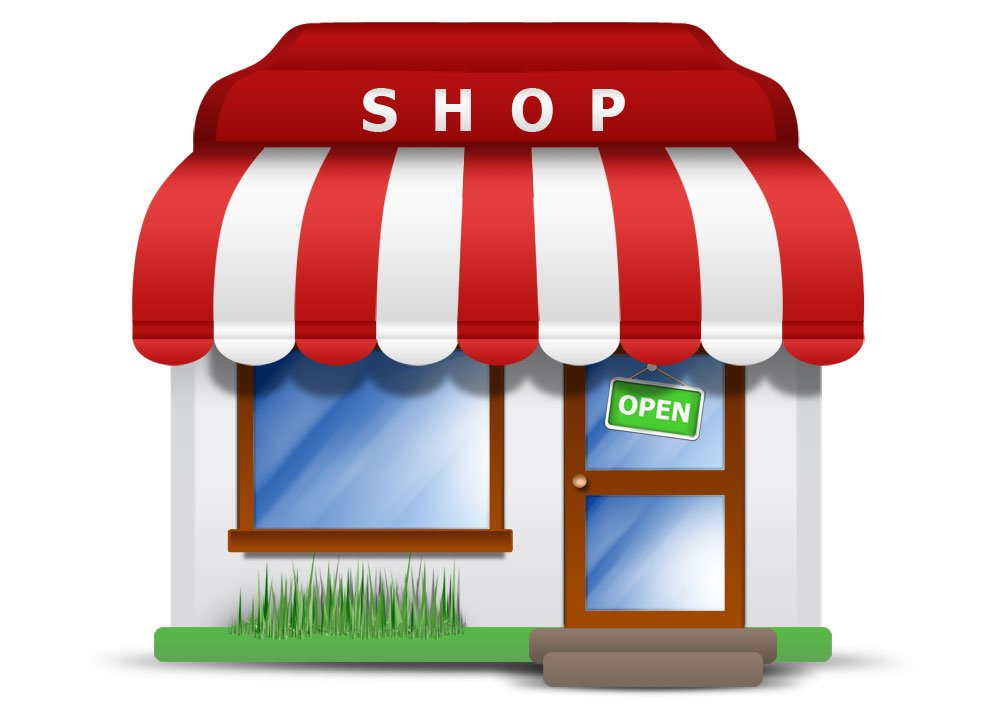image of a business shop open marketing tips georgia web development