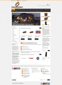 Outdoor Sporting Products eCommerce Website