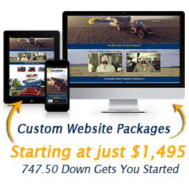 image of custom website starter package offer