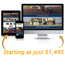 image of custom website design package