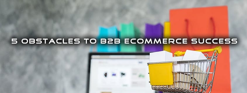 eCommerce shopping cart obstacles to b2b eCommerce success